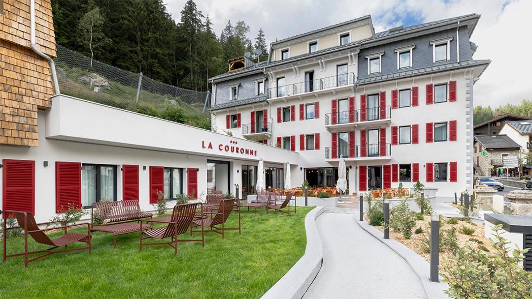 Hotel Restaurant La Couronne Chamonix Luaran gambar